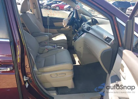 2013 Honda Odyssey Ex-L z USA, uszkodzony, nr VIN 5FNRL5H63DB079370